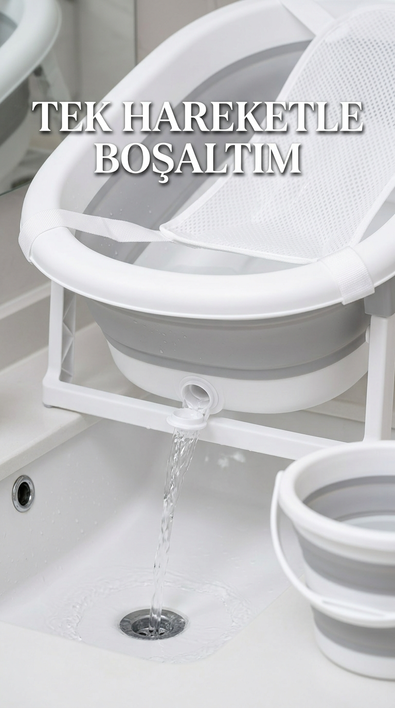 Özel Katlanır Banyo Seti