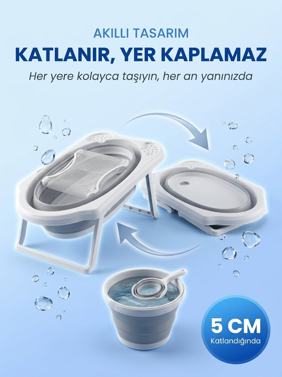 Özel Katlanır Banyo Seti